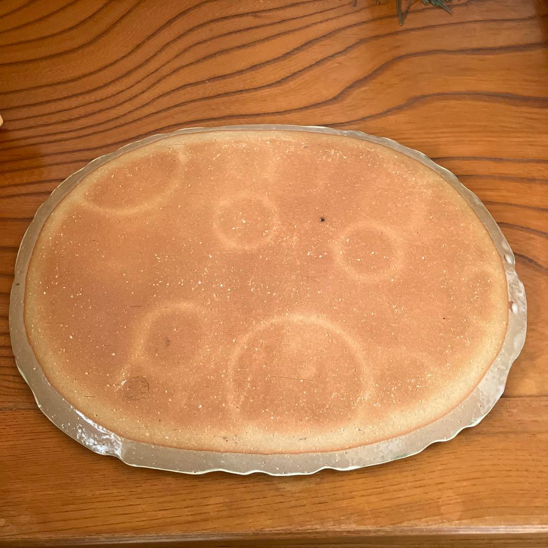 京都清水焼　陶葊の桜柄楕円皿