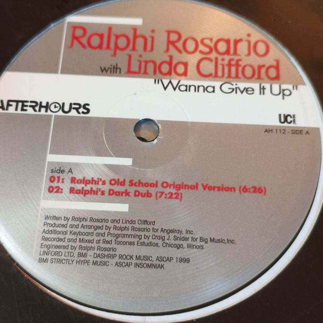 ●Ralphi Rosario - Wanna Give It Up /EMMA