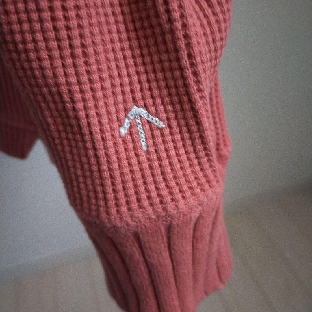 Nigel Cabourn タートルネックワッフルカットソー 54