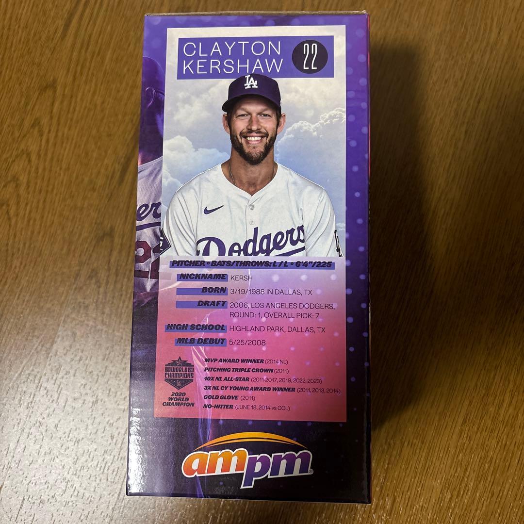 ピ*ウ様 Clayton Kershaw ボブルヘッド　2024/9/25来場特