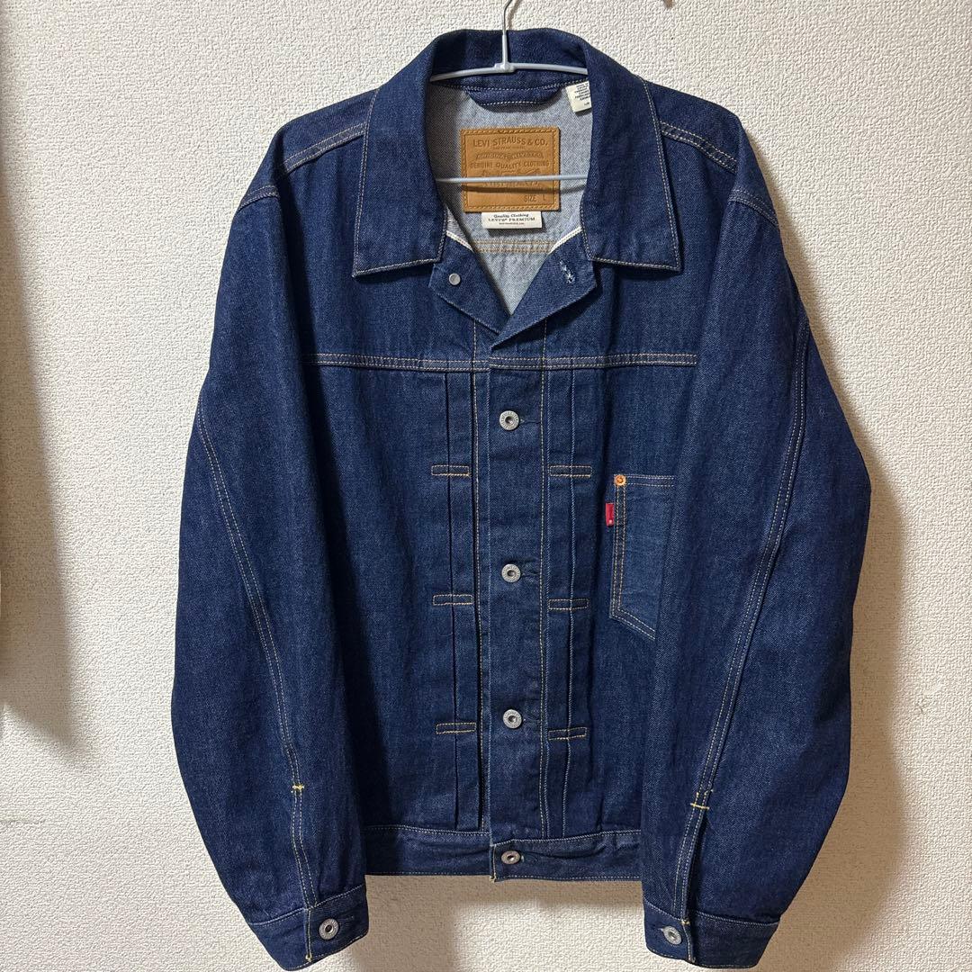 Levi's デニムジャケット Lサイズ ダークブルー