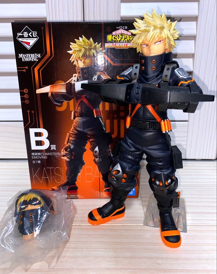 ヒロアカ一番くじ ワールドヒーローズミッションB賞 爆豪勝己MASTERLISE