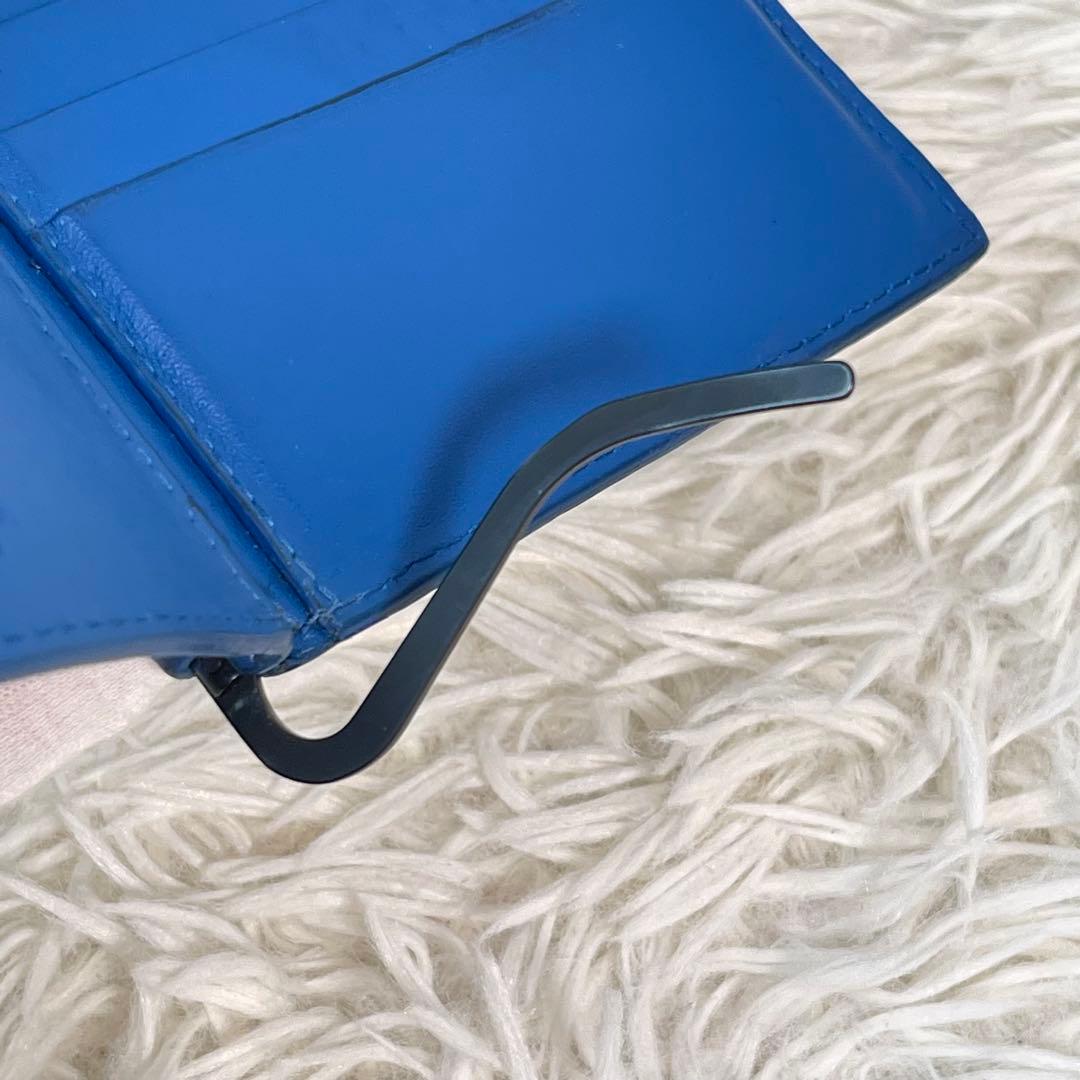 極美品✨ボッテガヴェネタ　マネークリップ　ブルー　ネイビー