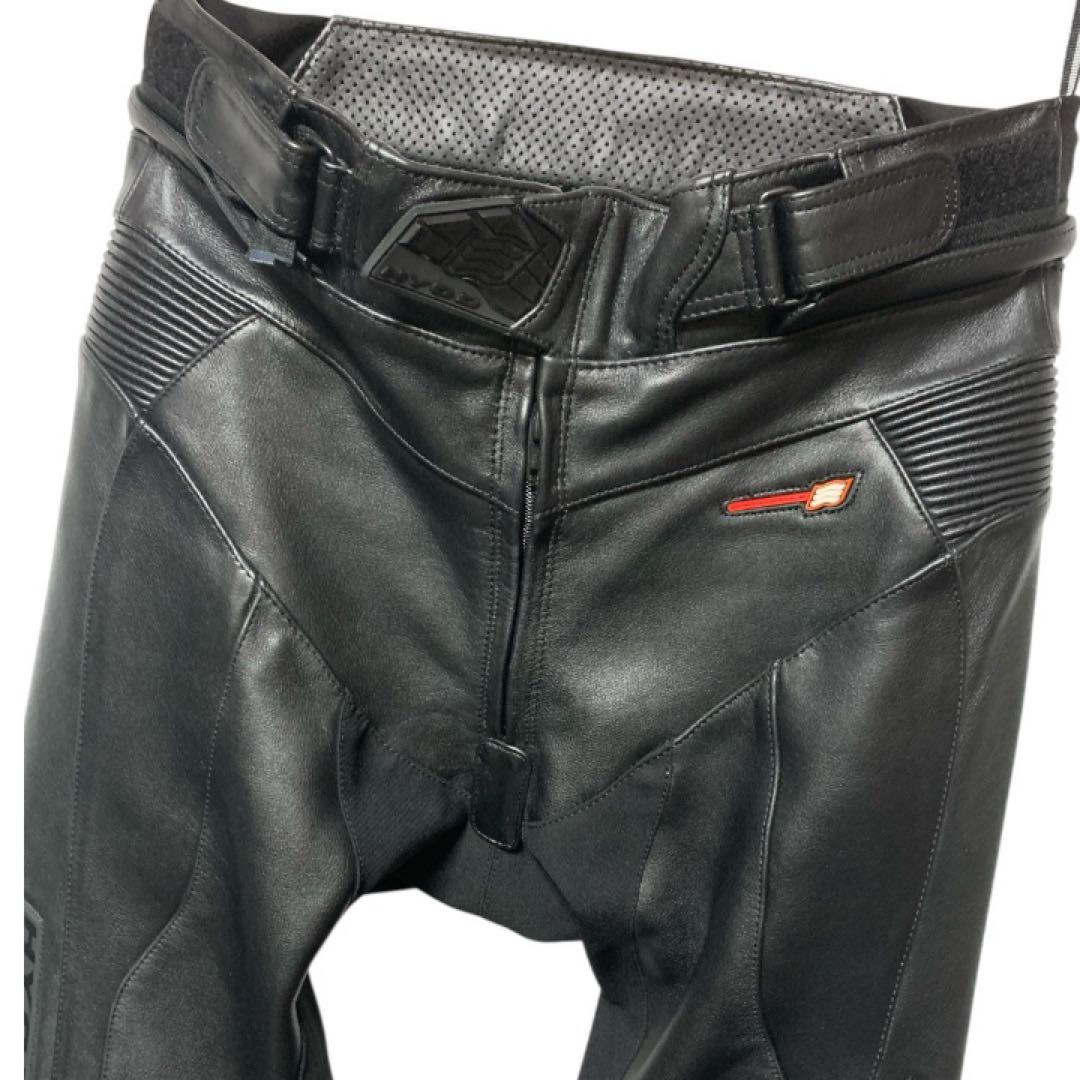 極美品！HYOD ヒョウドウ MHI-131-V ライディング レザー パンツ