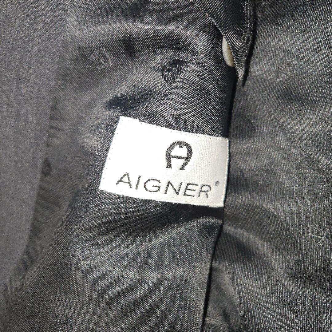 【新品タグ付き✨】AIGNER Zegna 生地 メンズスーツセットアップ 46