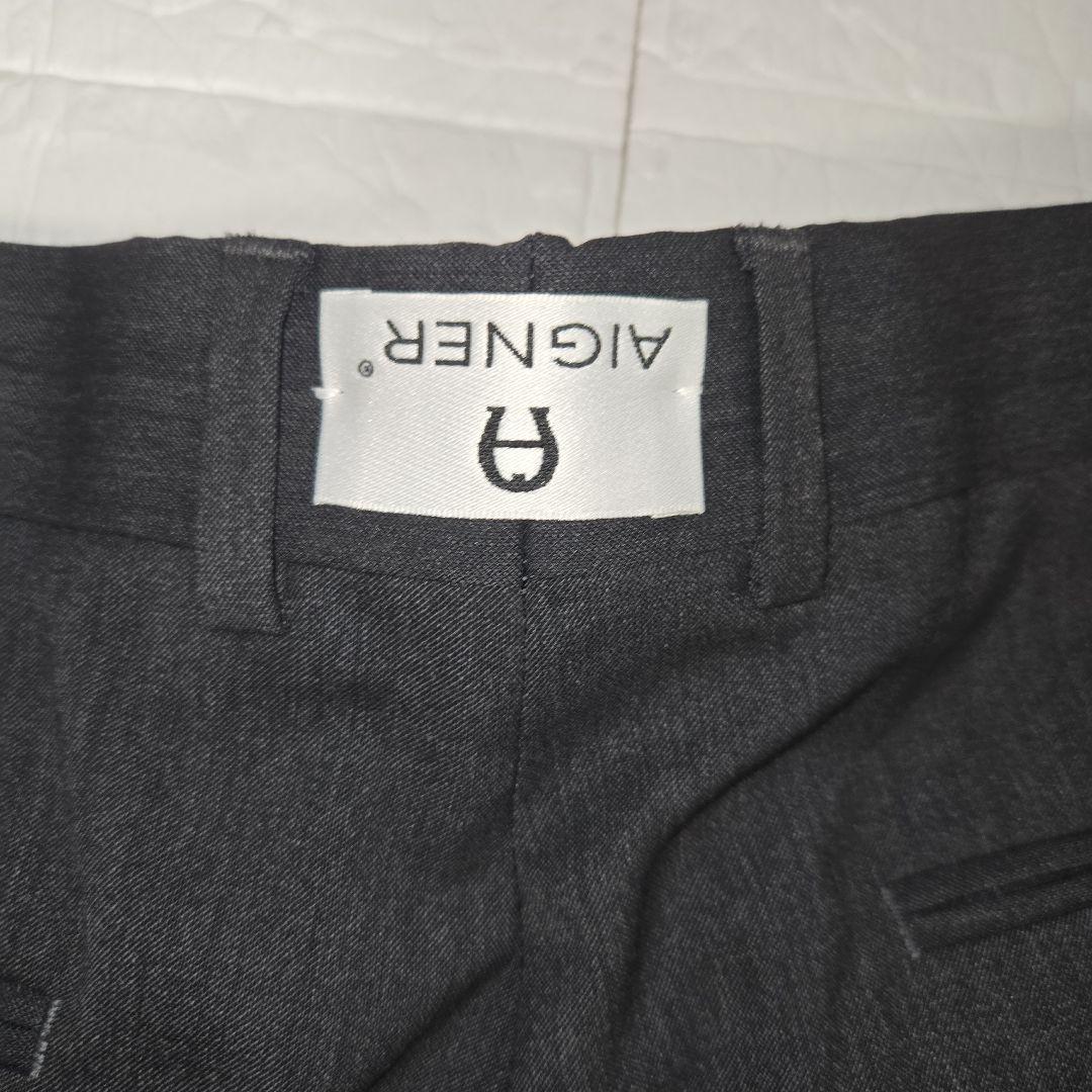 【新品タグ付き✨】AIGNER Zegna 生地 メンズスーツセットアップ 46