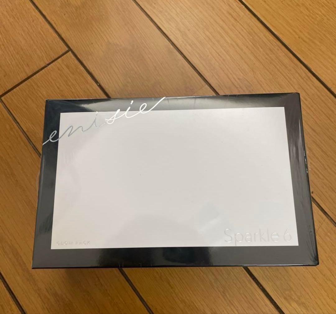 新品未使用 エニシーグローパック Sparkle6 ブラック1箱6回分