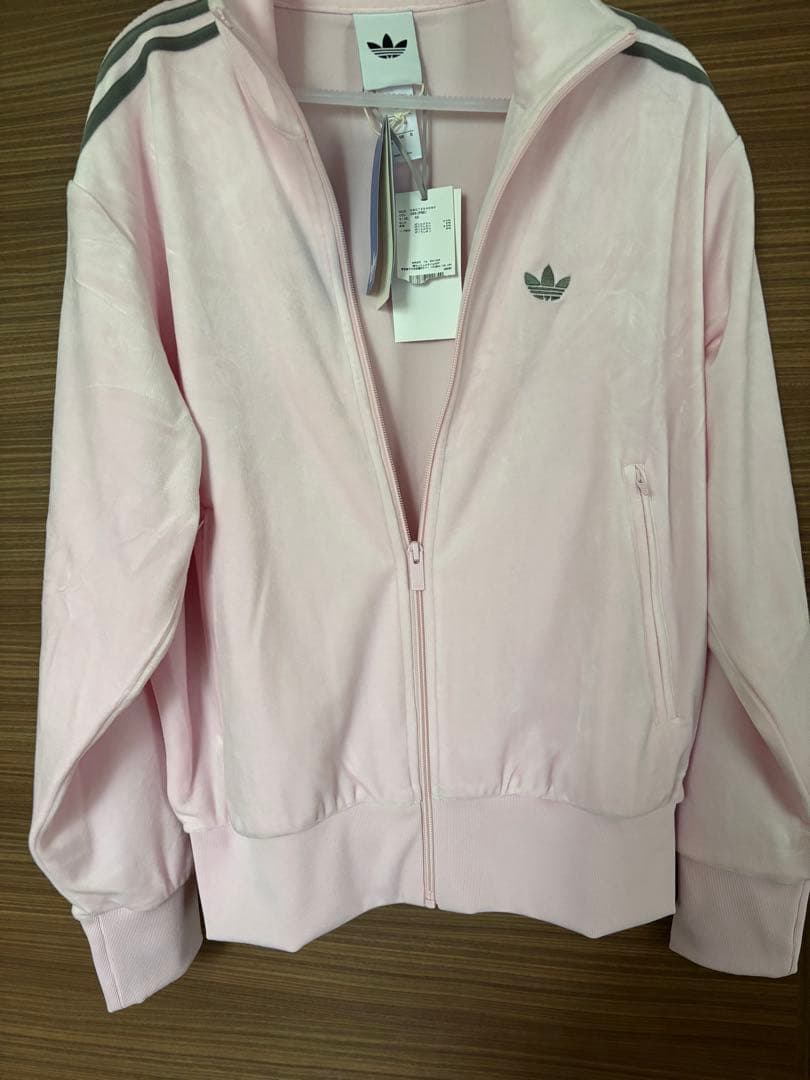 スナイデルadidas ピンク ベロアジャージXS