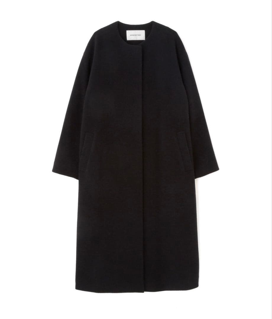 【新品未使用】natural beauty basic ブラック ロングコートS