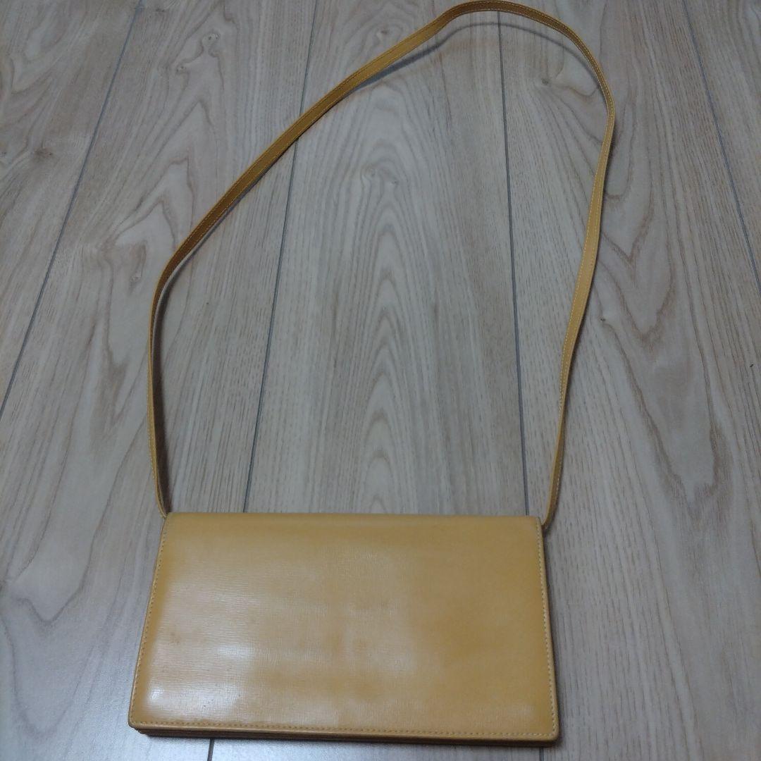 LOEWE イエロー 長財布 スナップボタン式