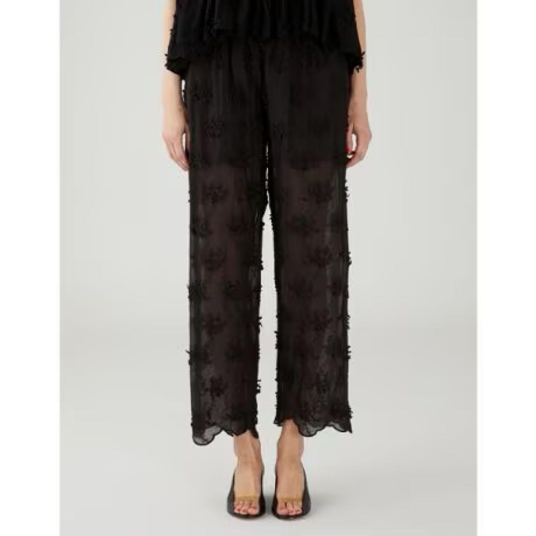 【新品タグあり】crinkle crinkle crinkle　ブラック　パンツ