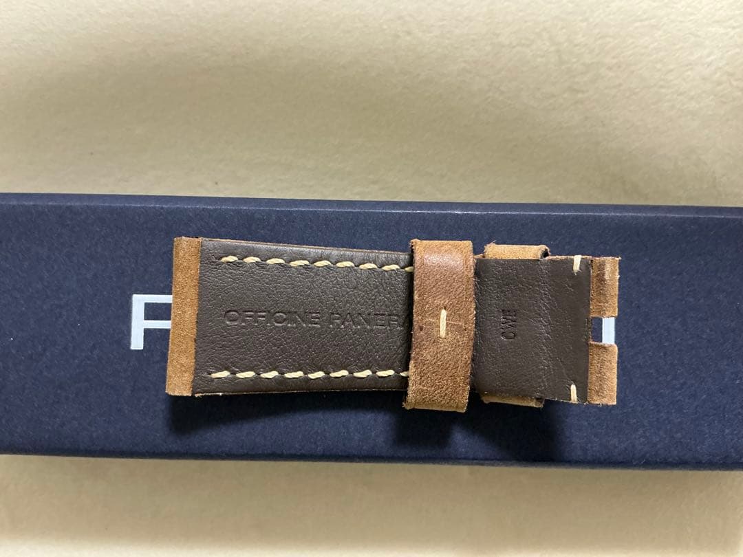 D*Y様 パネライ　純正カーフストラップ　47mm用