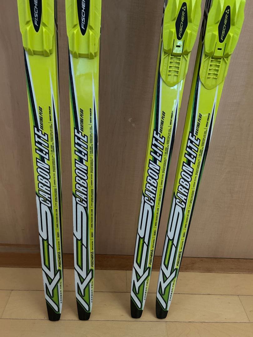 クロスカントリースキー FISCHER CARBON LITE 2台セット
