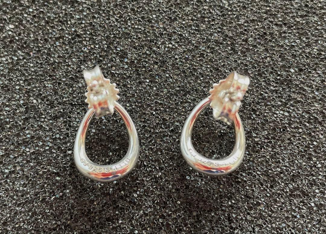 ジョージジェンセン　オフスプリング　ピアス　シルバー