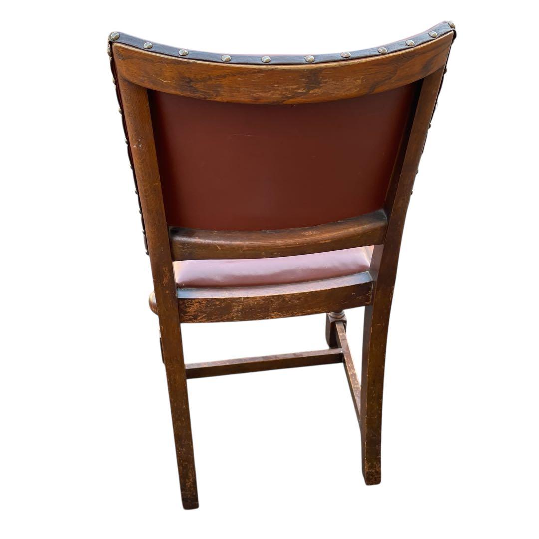 デンマーク製　アンティーク家具 ダイニング チェア 1900年代製作　西洋
