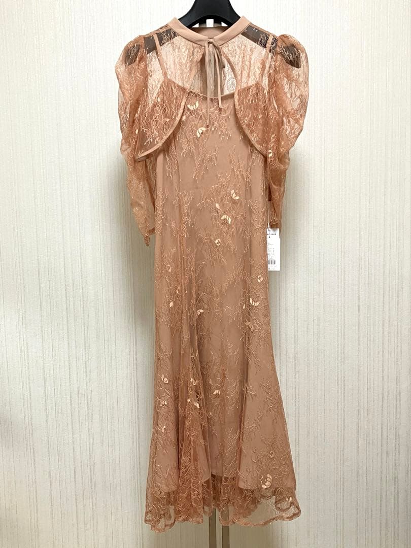 新品　Dorry Doll ボレロキャミワンピースレイヤード総レースドレス