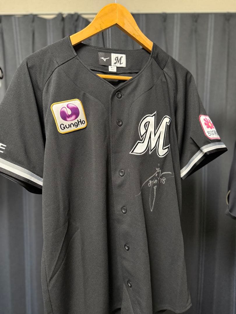 【新品】髙部瑛斗直筆サイン入り ユニフォーム(ビジターVer.)Ｍ