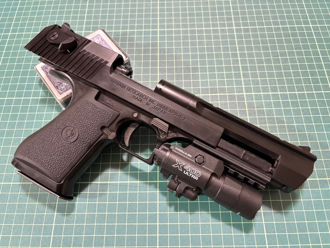 東京マルイ DESERT EAGLE.50AE hard kickライトカスタム