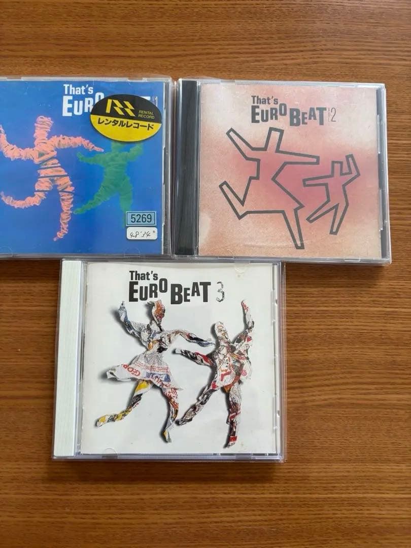 【3枚セット】That's Eurobeat Vol.1〜Vol.3