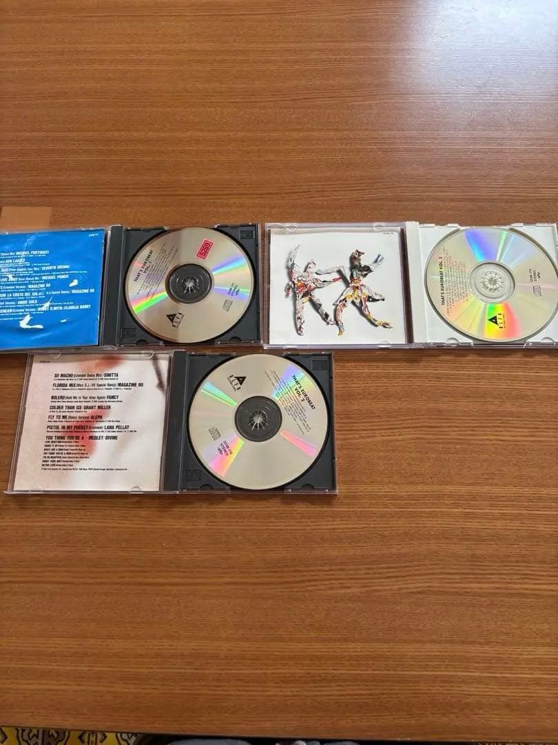 【3枚セット】That's Eurobeat Vol.1〜Vol.3