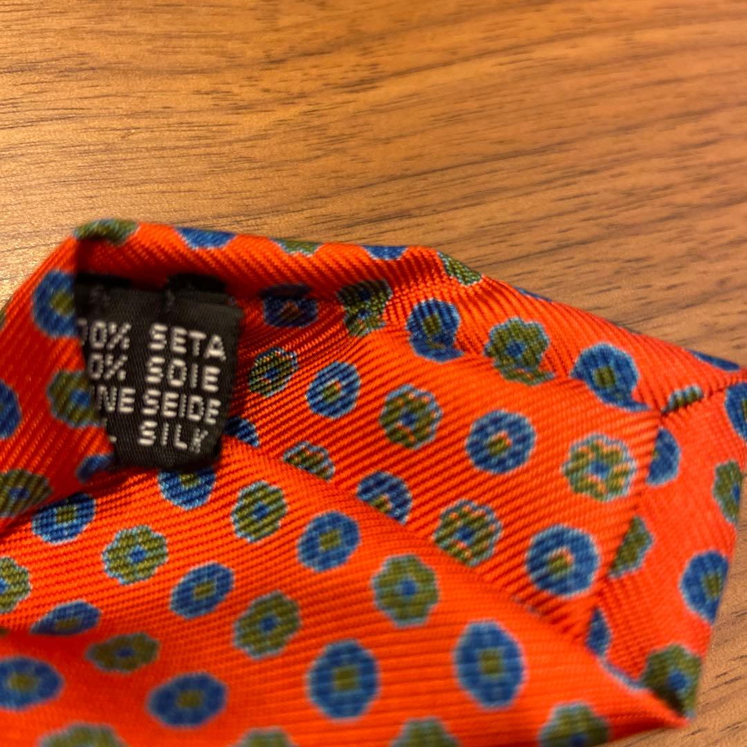 美品 E.Marinella マリネッラ シルクネクタイ