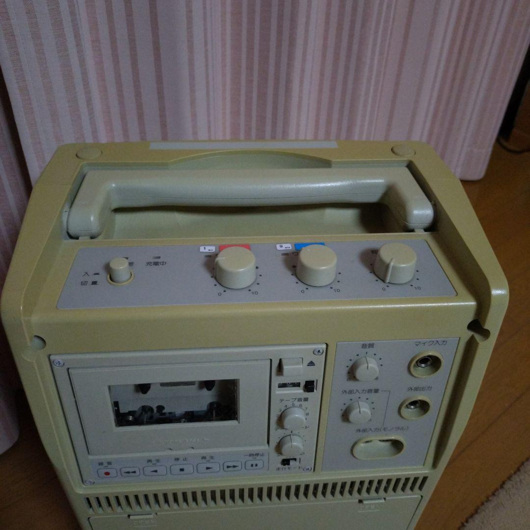 TOAアンプスピーカー　有線マイク付き