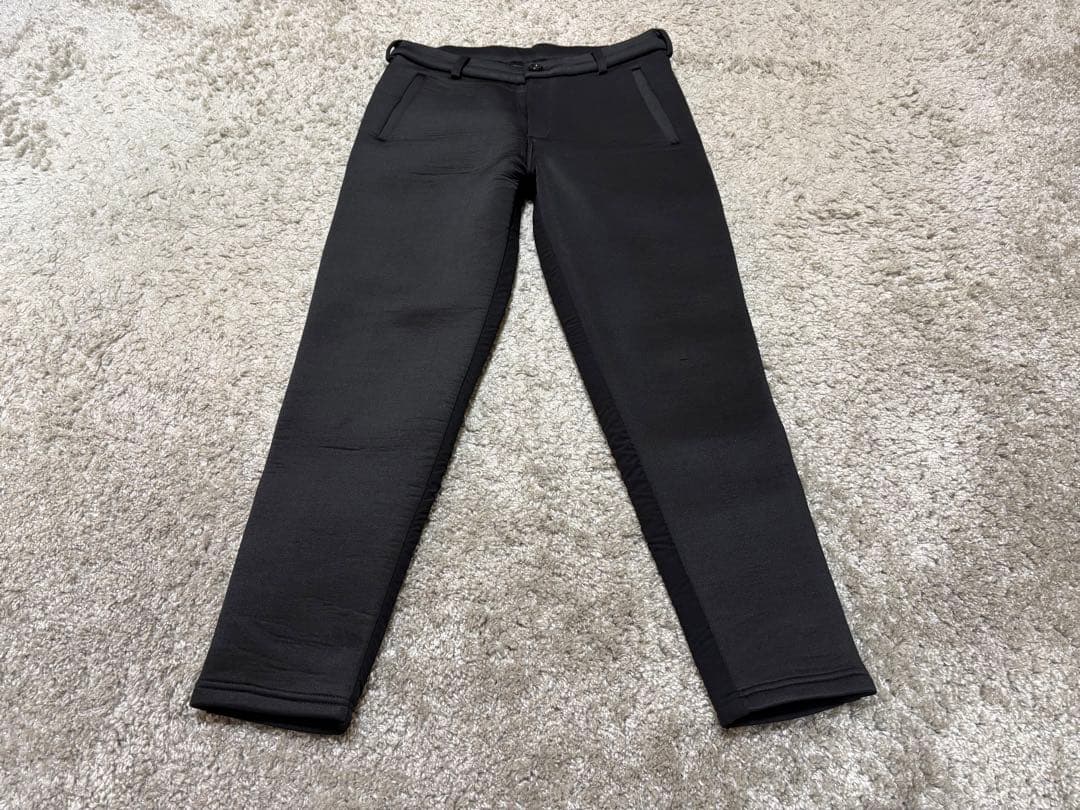 muta MARINE⚫︎ムータマリン⚫︎バック刺繍ボンディングパンツSブラック