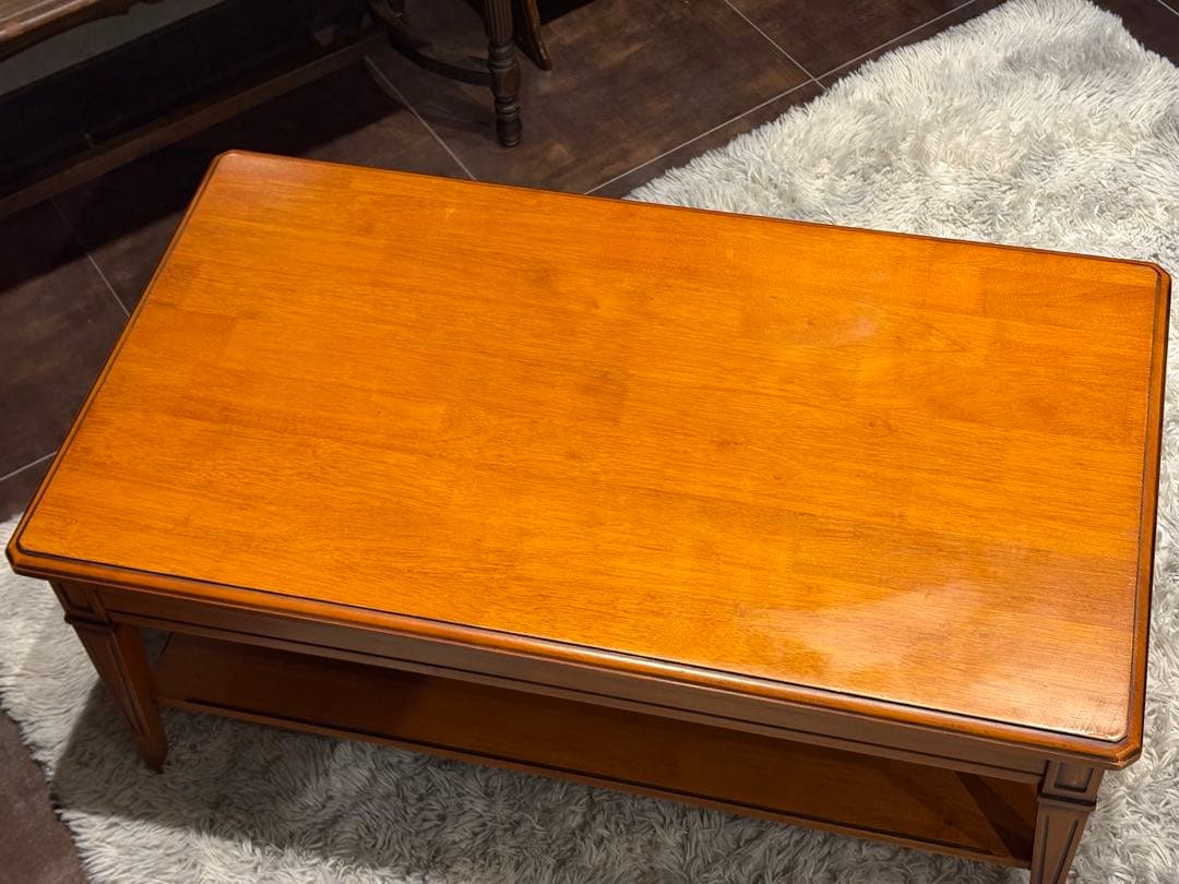 エレガントスタイル　センターテーブル　ローテーブル　引き出し　応接机　SG