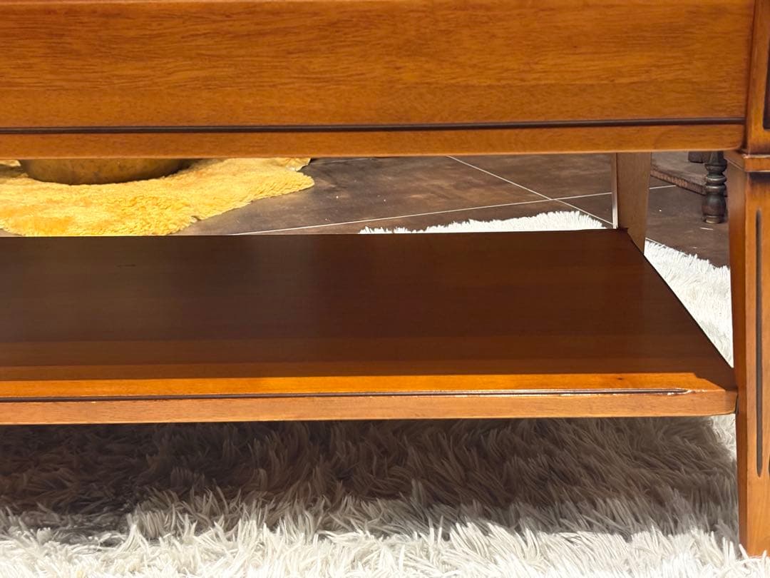 エレガントスタイル　センターテーブル　ローテーブル　引き出し　応接机　SG