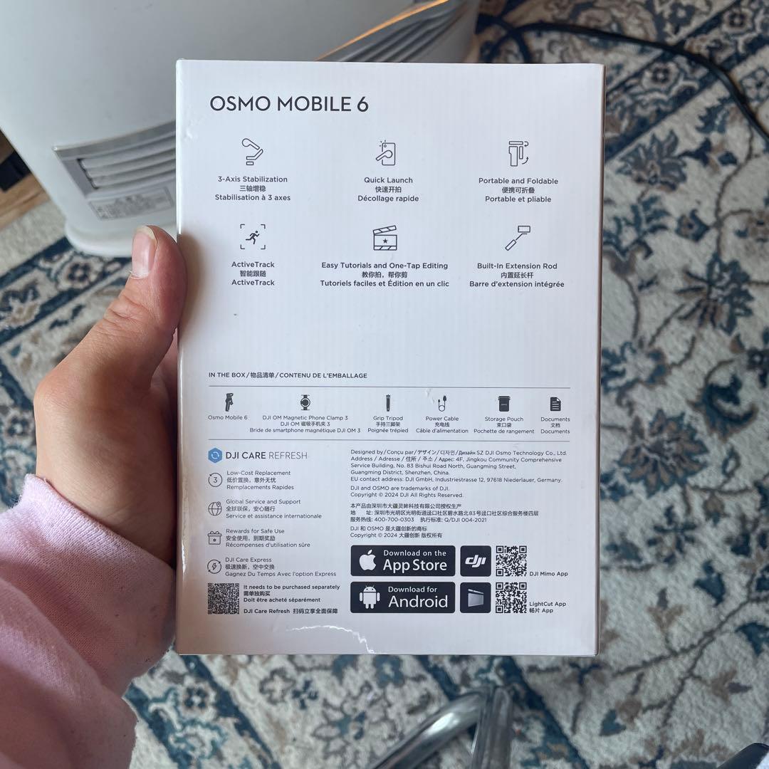 dji osmo mobile6　新品　ケース付き