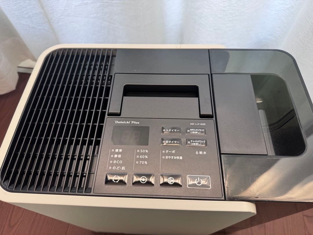 加湿器 HD-LX1220 ホワイト　ダイニチ　ハイブリッド式　気化式　温風気化