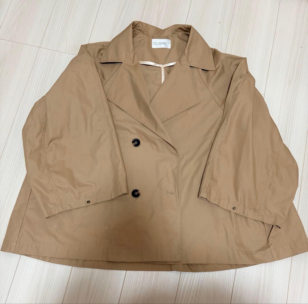 ジャケット・アウター CLORE+ Cross over Trench