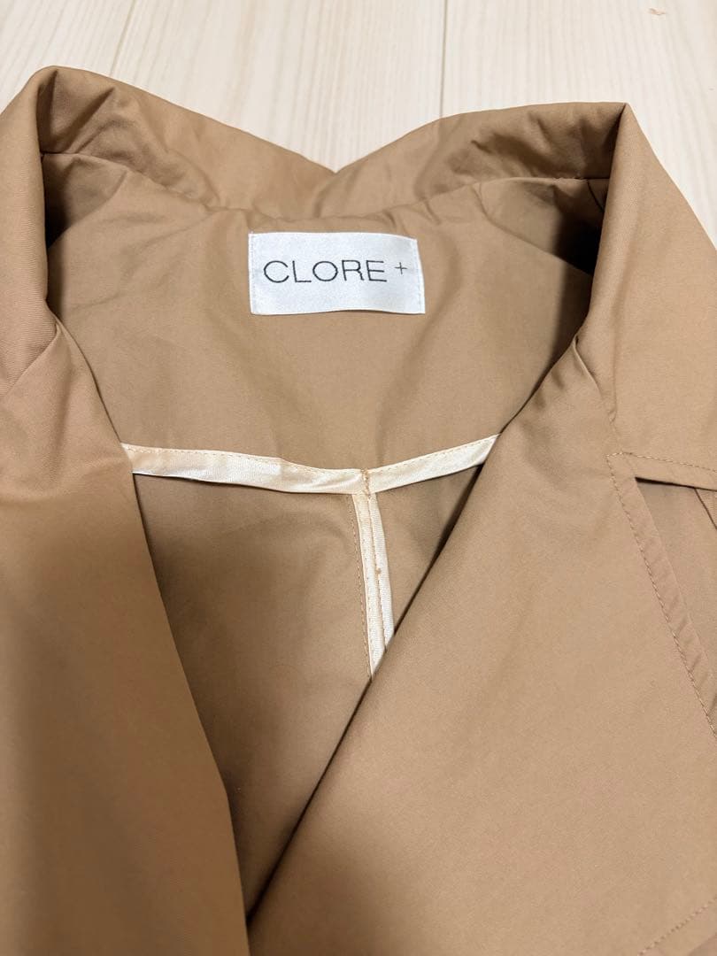 ジャケット・アウター CLORE+ Cross over Trench