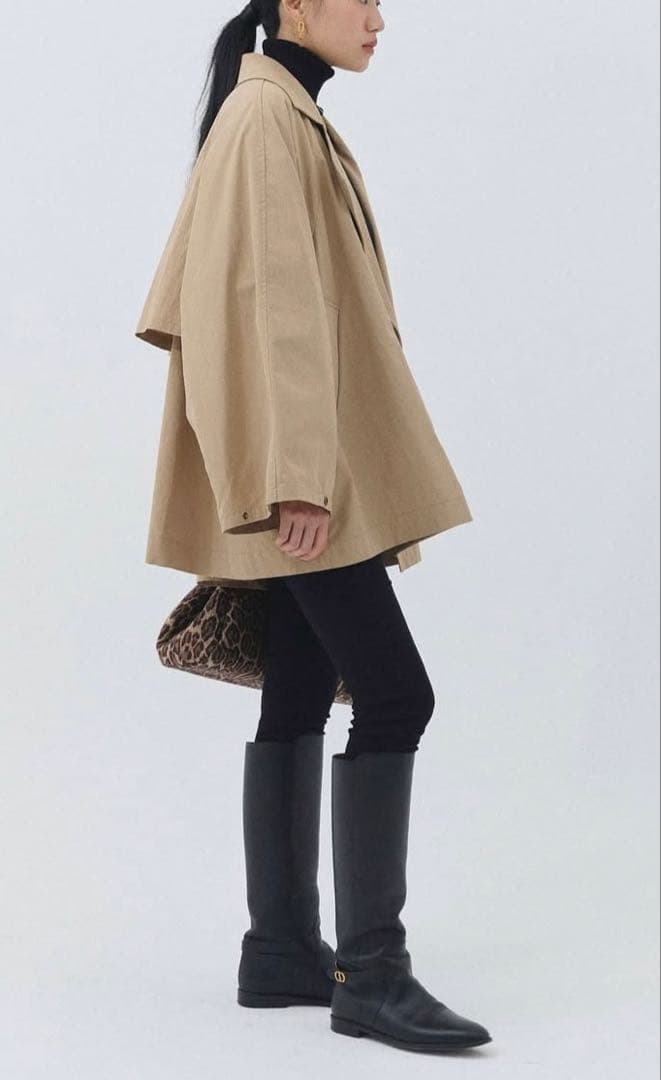 ジャケット・アウター CLORE+ Cross over Trench