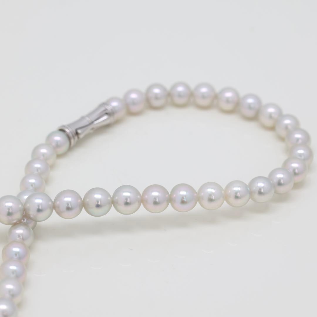 現行クラスプ✨証明書付き✨TASAKI タサキ グレーパール ネックレス8mm