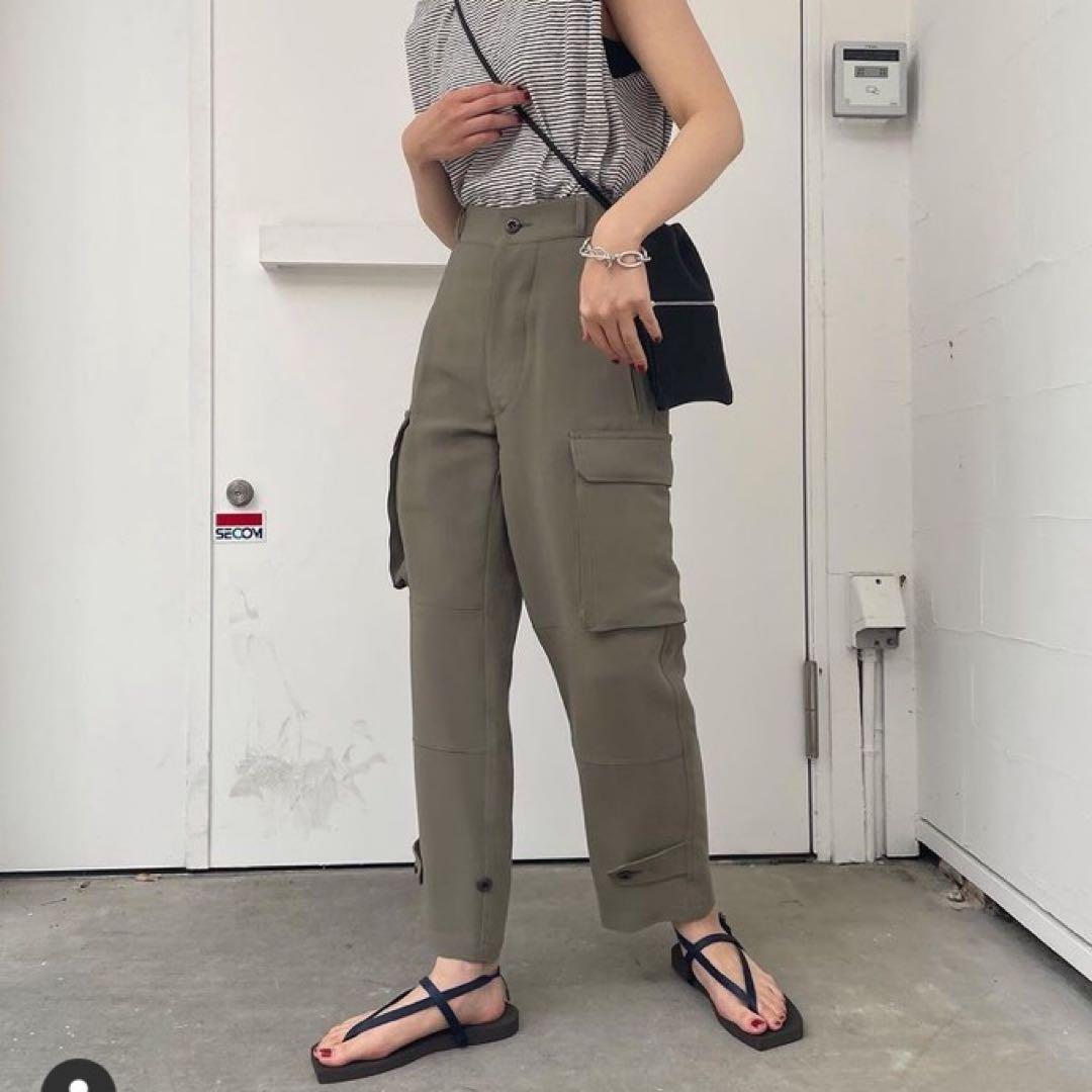 新品タグ付きPHOTOCOPIEU カーゴパンツ 38 キレイめ