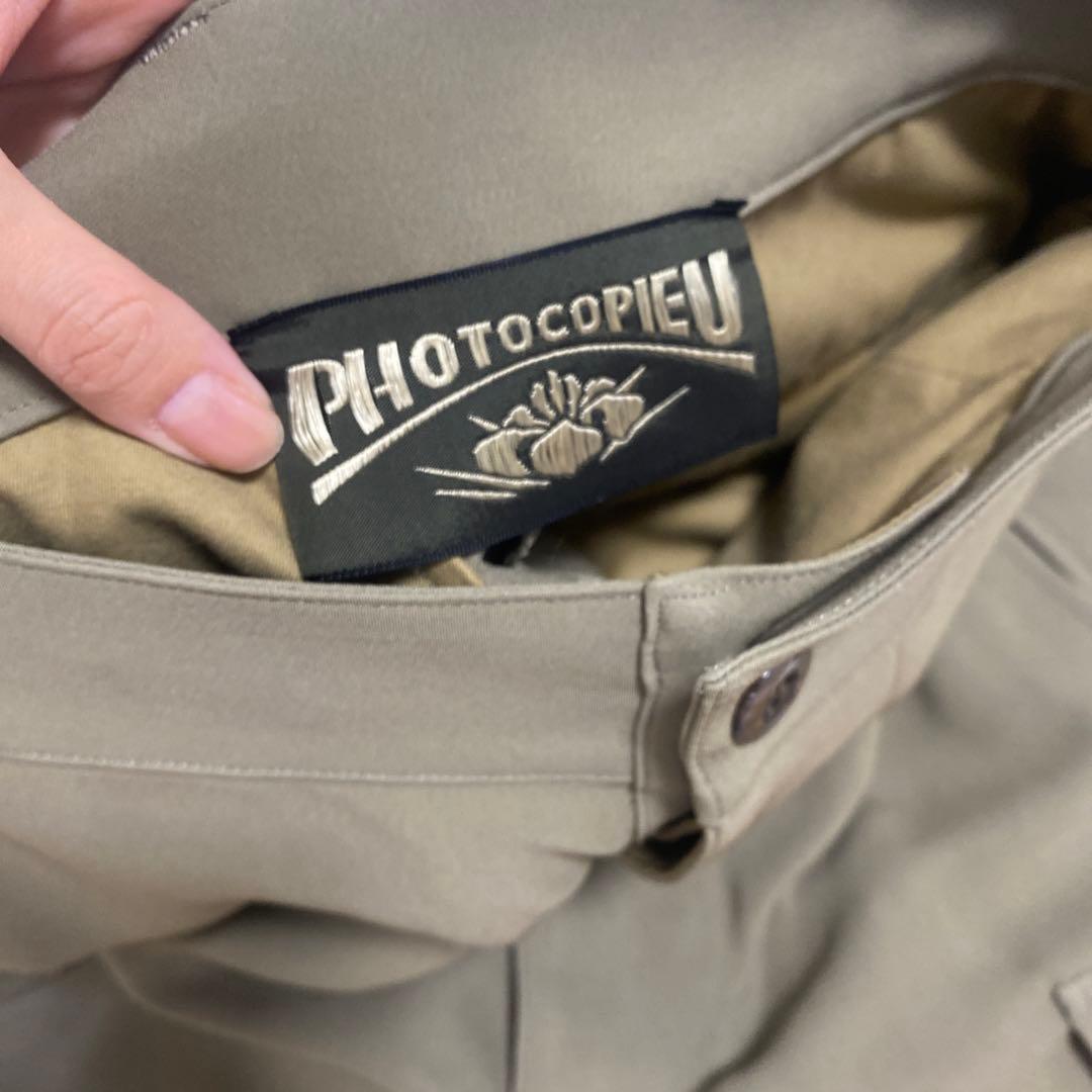 新品タグ付きPHOTOCOPIEU カーゴパンツ 38 キレイめ