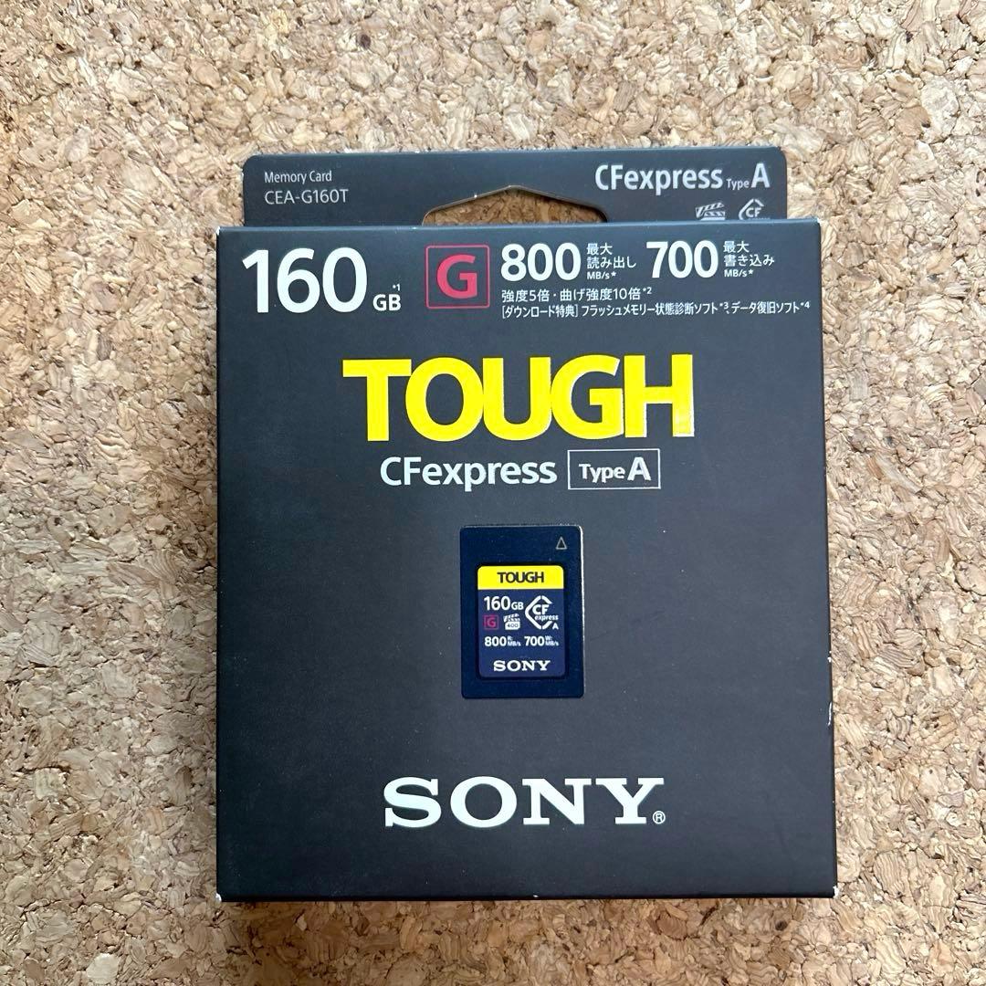 SONY CFexpress Type Aメモリーカード 160GB