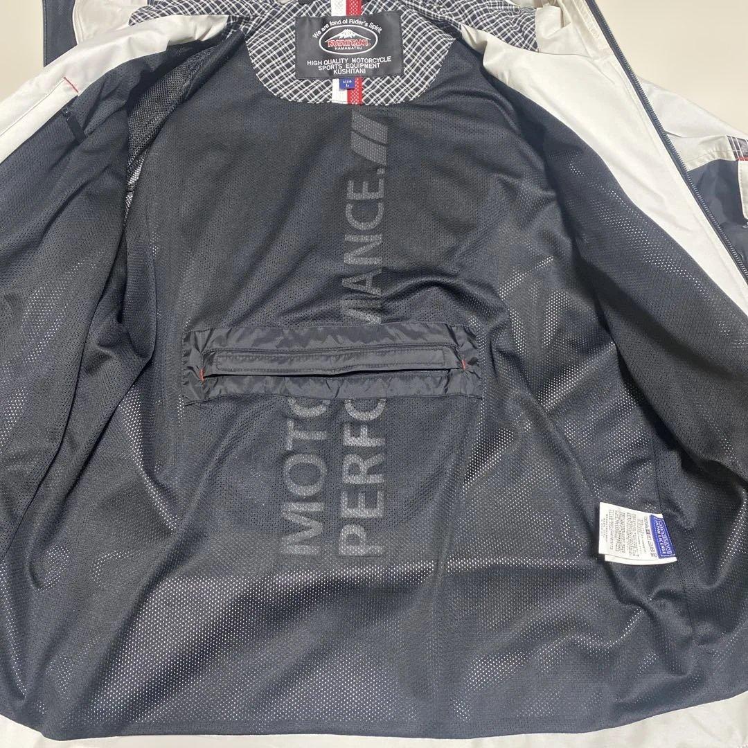 モーターサイクルパフォーマンスジャケット ホワイト/ブラック