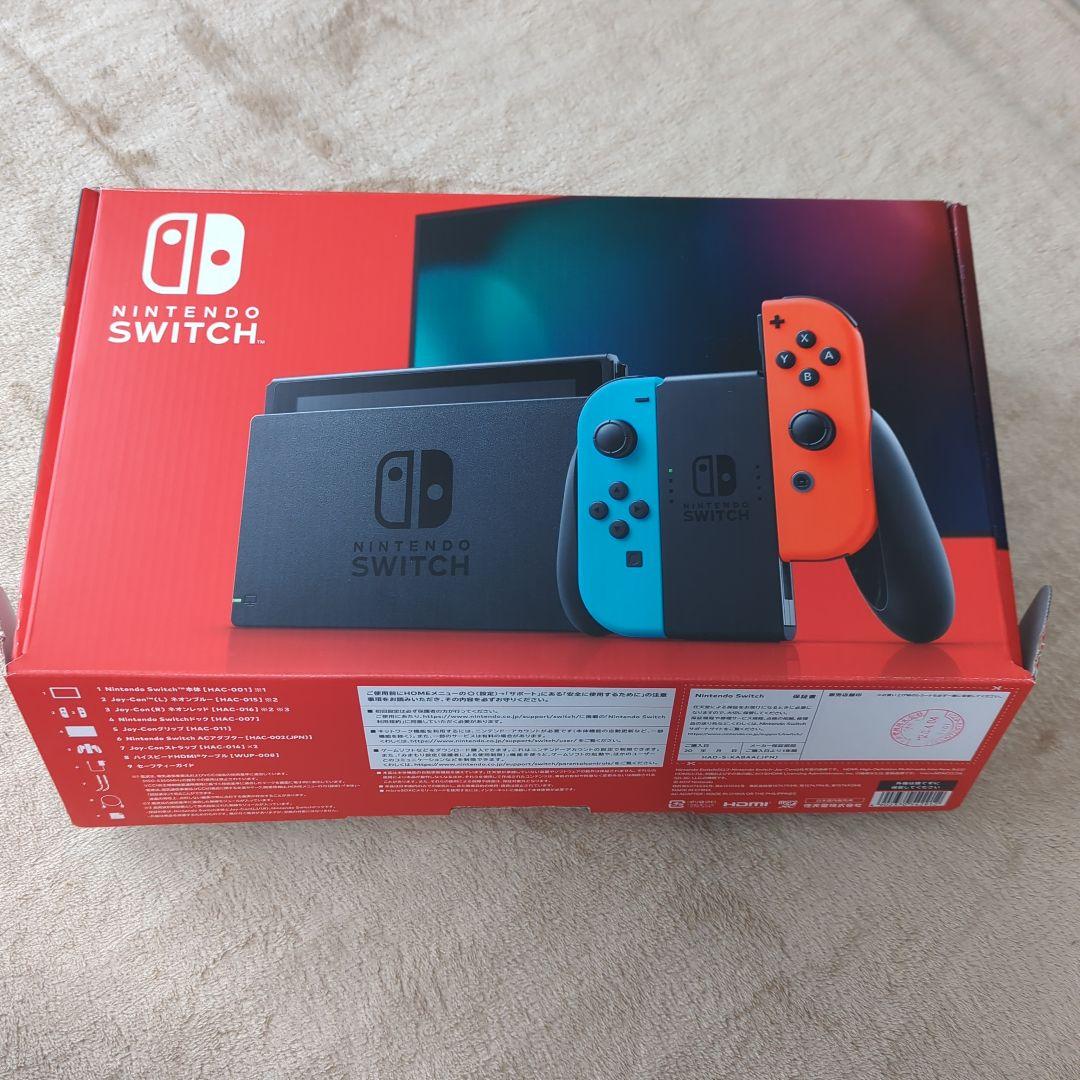 Switch 本体　SDカード付き　箱あり