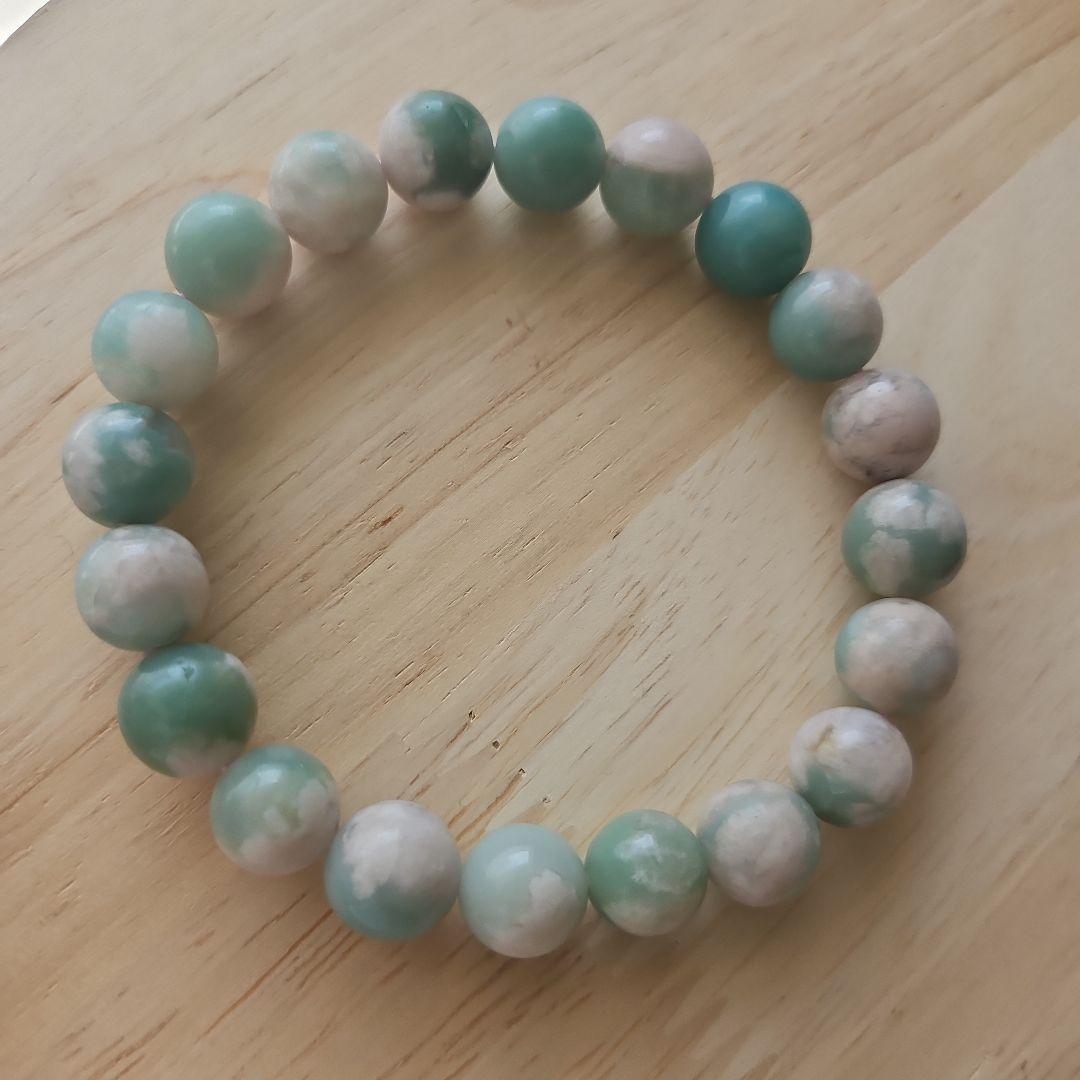 【高品質】桜瑪瑙　グリーン桜瑪瑙