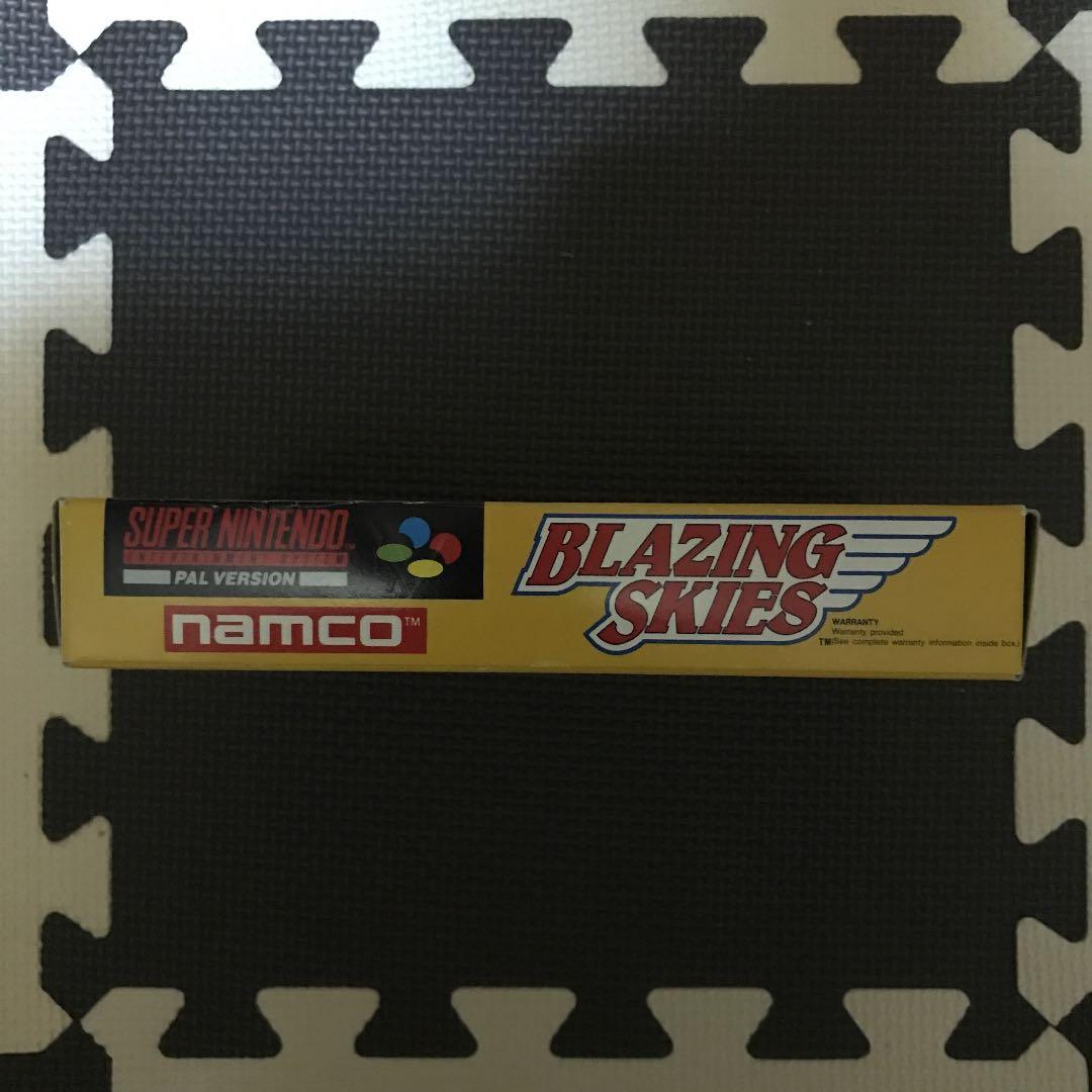 ブレージングスカイ　スーパーファミコン　スーファミ　ソフト SFC　希少