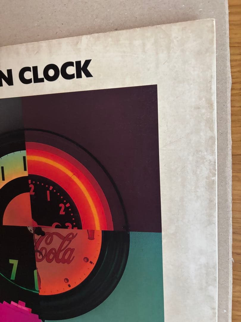 NEONCLOCK ネオンクロック ハリウッドランチマーケット　アート　レア　本