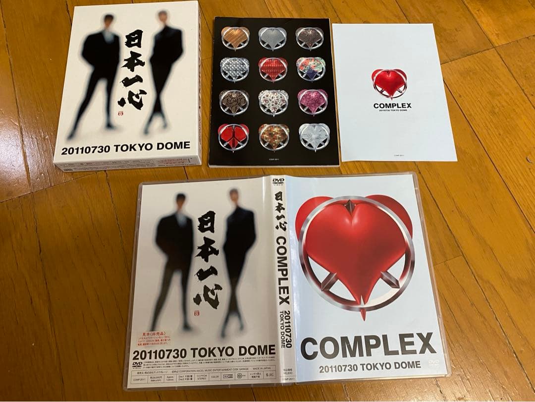 布袋寅泰　DVD サイン入り　COMPLEX 20110730 ギター　吉川晃司