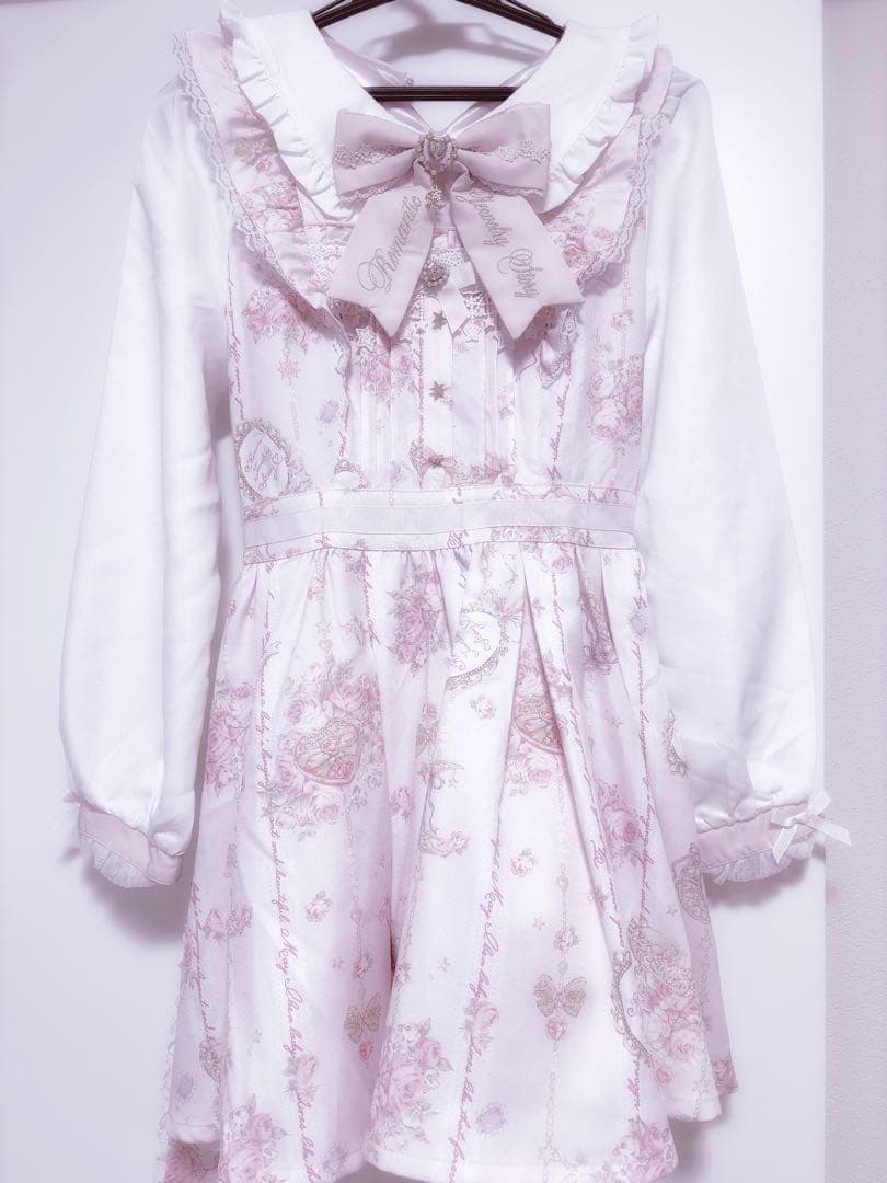 リズリサ ジュエリー柄 ワンピース ピンク