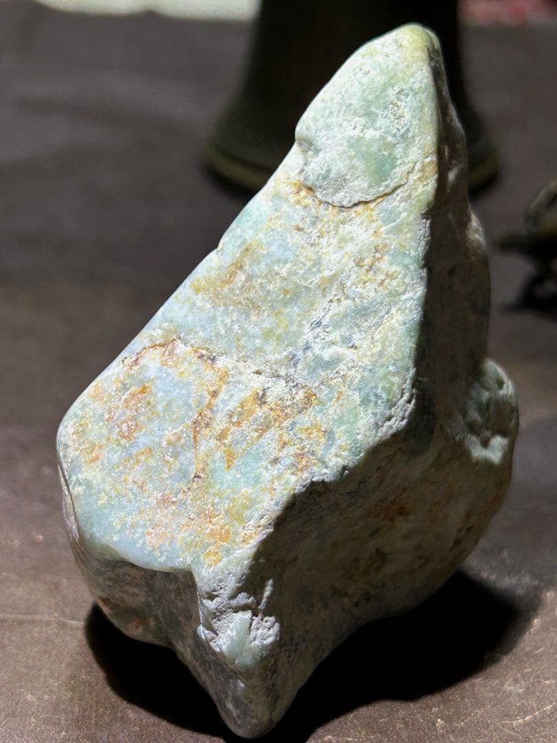 ⭐️別格高級品！来福開運秘宝①！国石！糸魚川翡翠　ジェダイト　原石