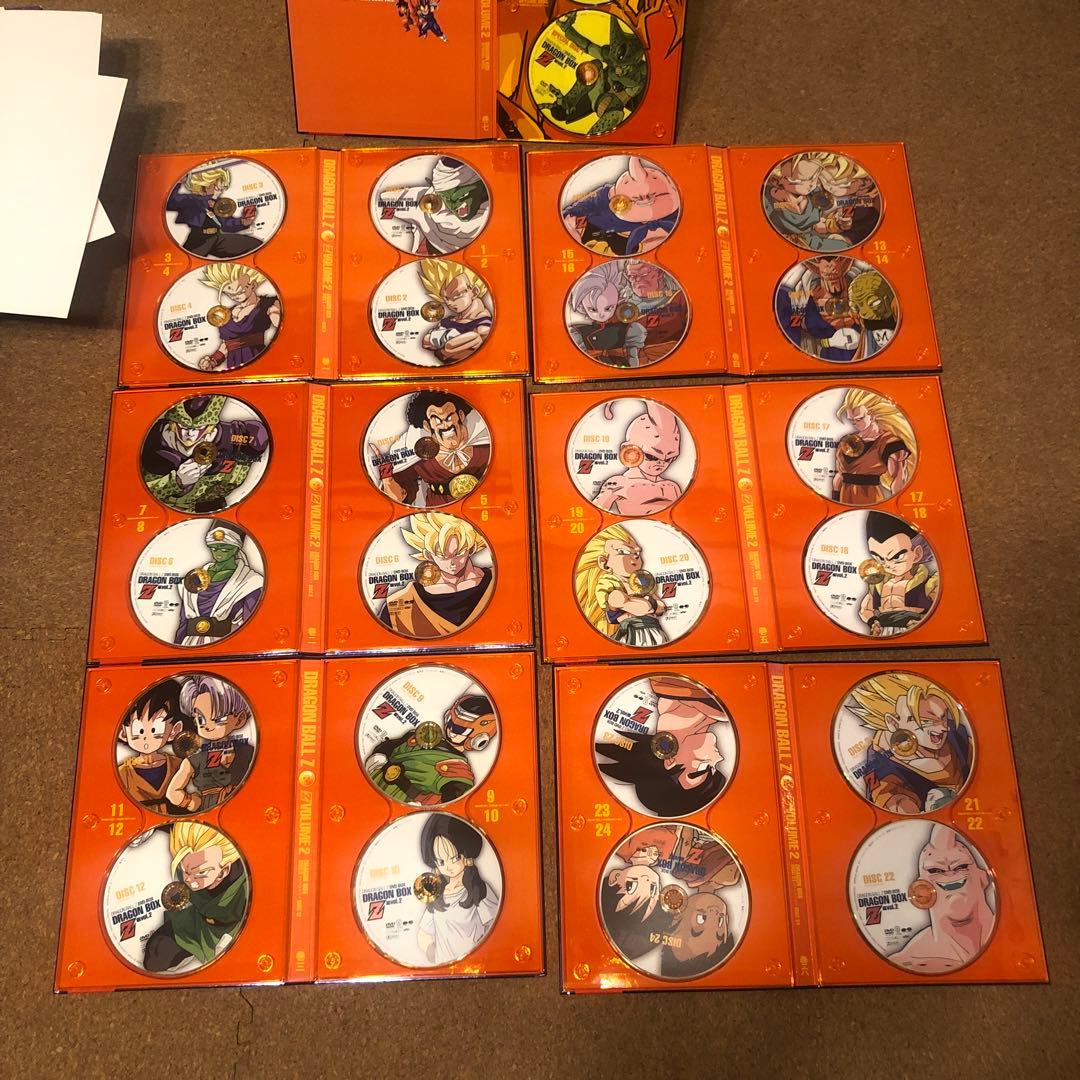 ドラゴンボールZ ドラゴンボックス1.2 DVDボックスフィギュア ブックレット