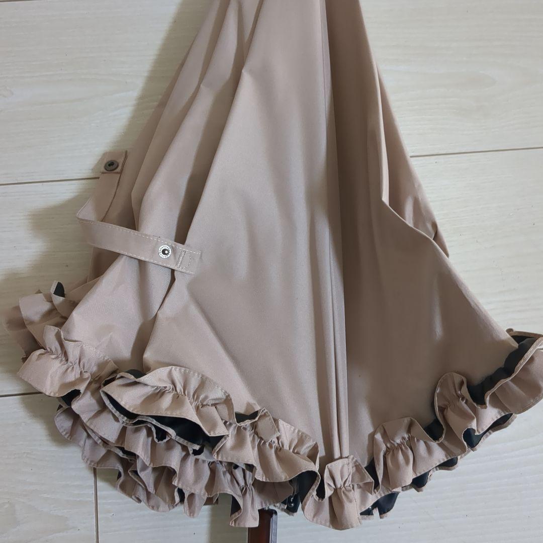 サンバリア100 長傘　M　ドームフリルピンク