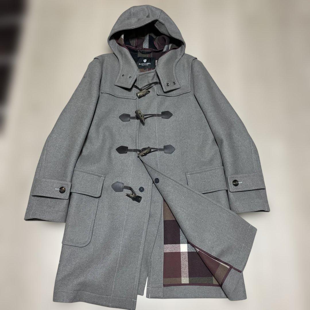 あきちゃん 美品★ブラックレーベル クレストブリッジ ダッフルコート Ｌ