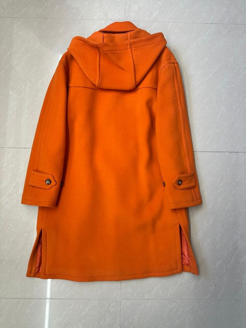 HERMES 藤原ヒロシ着用 ダッフルコート オレンジ　廃盤　レアな46